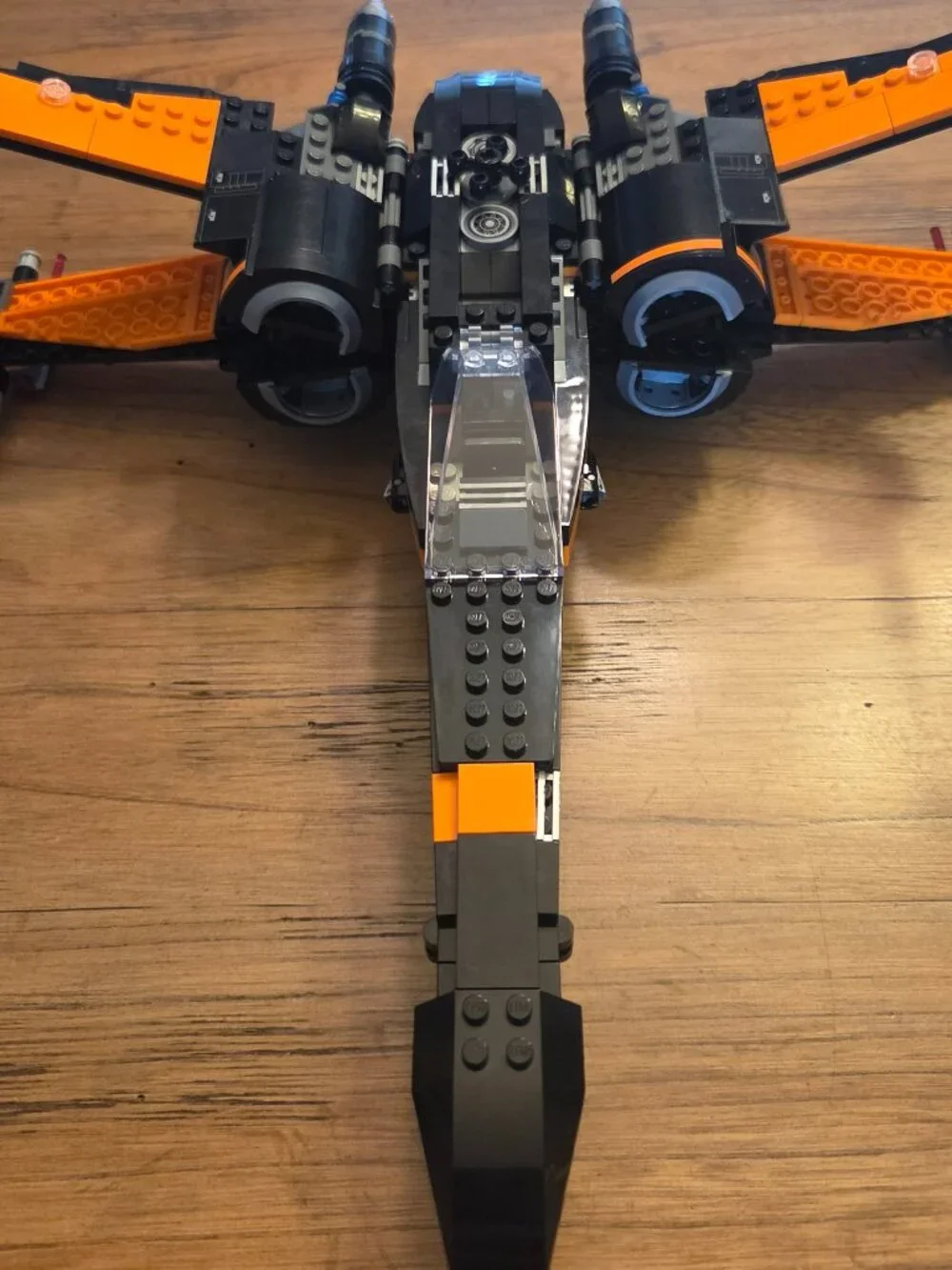LEGO 75102 Poe's X Wing incomplete